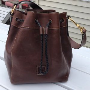 COPY - Florentine leather Dooney and Bourke bucket bag. Pristine